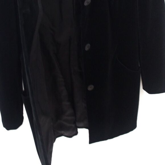 Vintage GC Guess Collection Black Trench Coat 8 - Picture 7 of 14